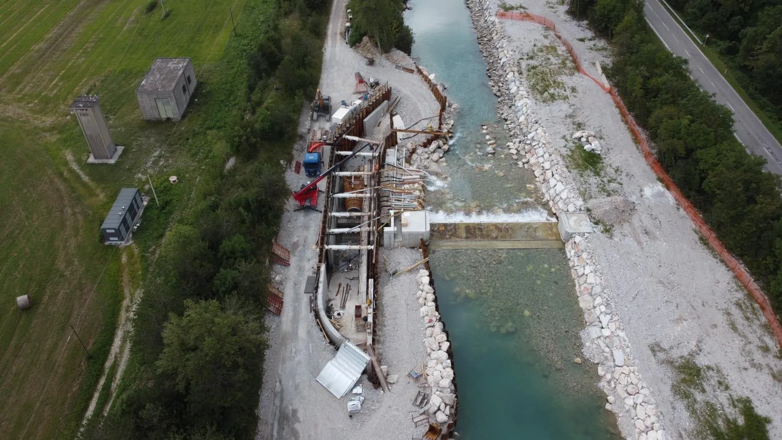 Supershield centrale idroelettrica Trasaghis Udine